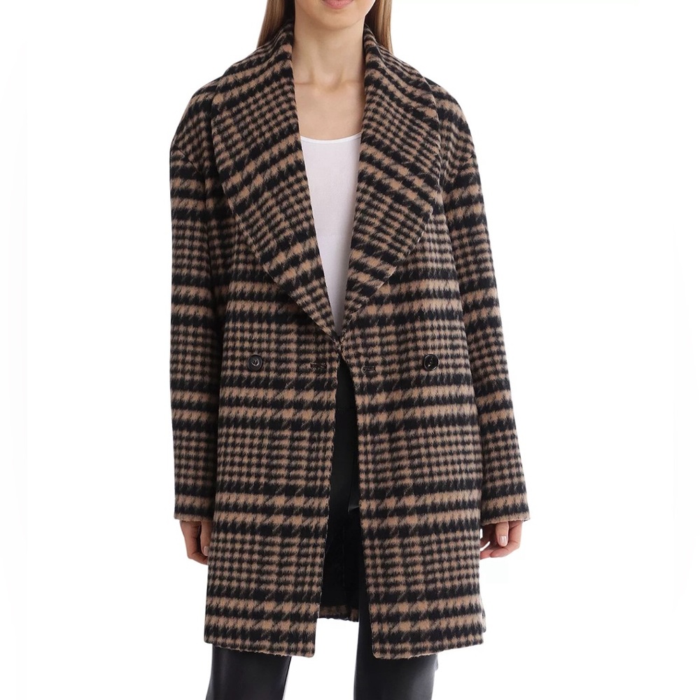Avec les filles / Bagatelle houndstooth Peacoat size S